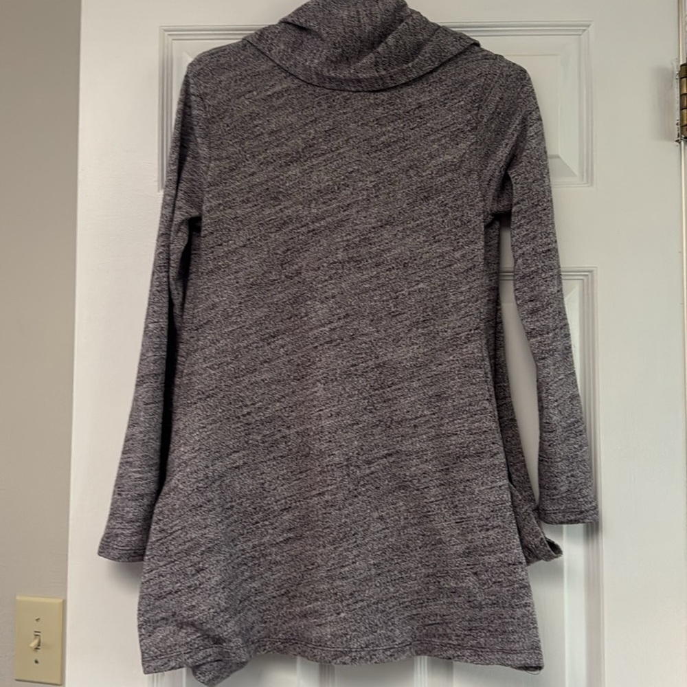 UGG Australia Open Front Drape Cardigan Sweater Size Small - purplish grey color - Picture 4 of 4